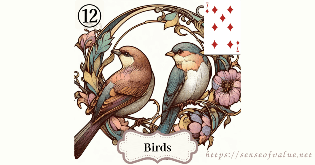 lenormandcard-no12-birds