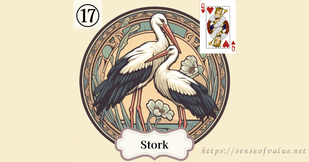 lenormandcard-no17-stork