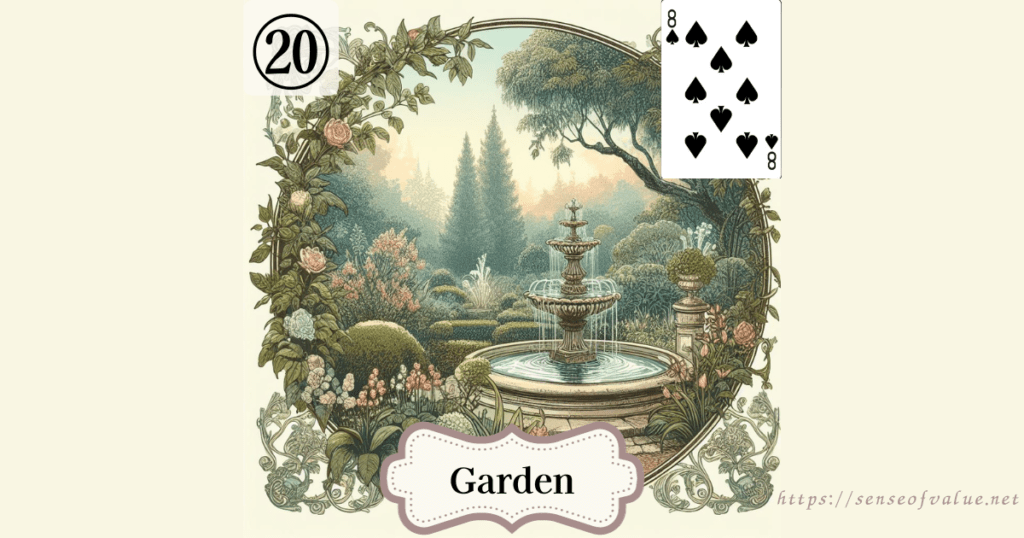 lenormandcard-no20-garden