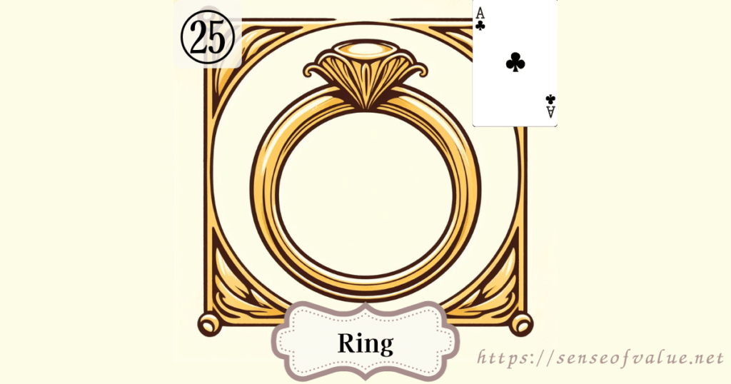 lenormandcard-no25-ring