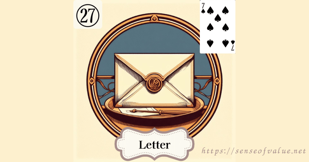 lenormandcard-no27-letter