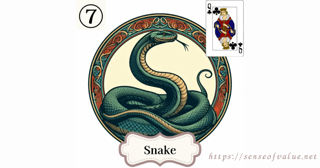 lenormandcard-no7-snake